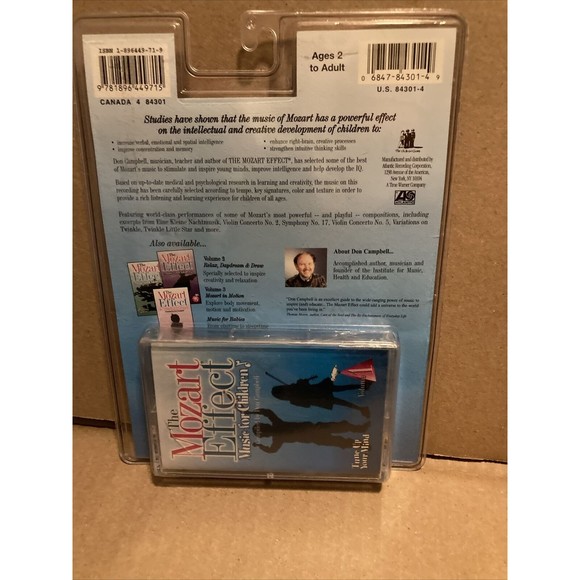 The Mozart Effect Music for Children - #1, Tune Up Your Mind Cassette Tape - Picture 7 of 10